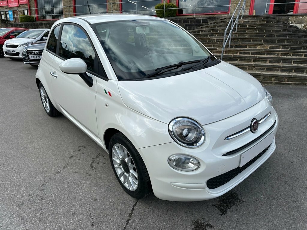 Fiat 500 1.2L Pop Star CX17YJR White #2