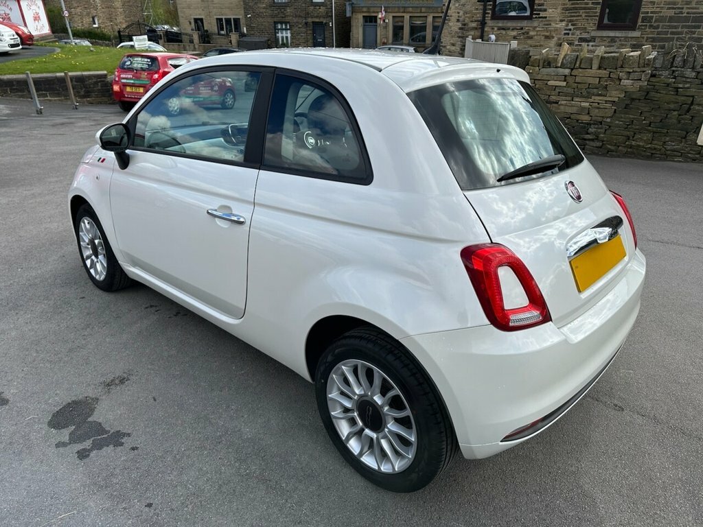 Fiat 500 1.2L Pop Star CX17YJR White #6