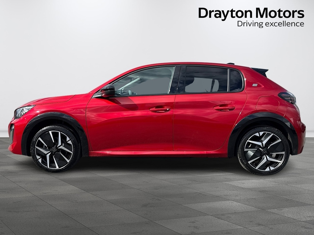 Peugeot e-208 50Kwh Gt Hatchback YW75AYY Red #5