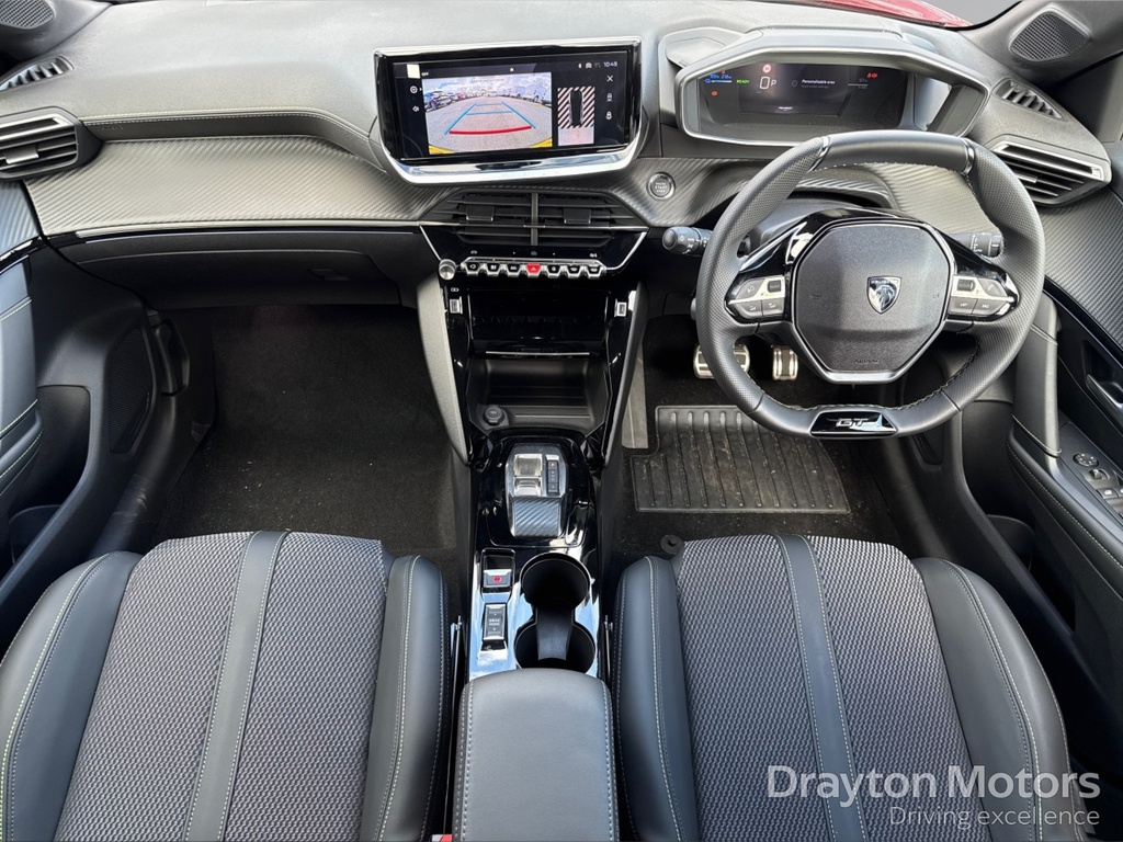 Peugeot e-208 50Kwh Gt Hatchback YW75AYY Red #2
