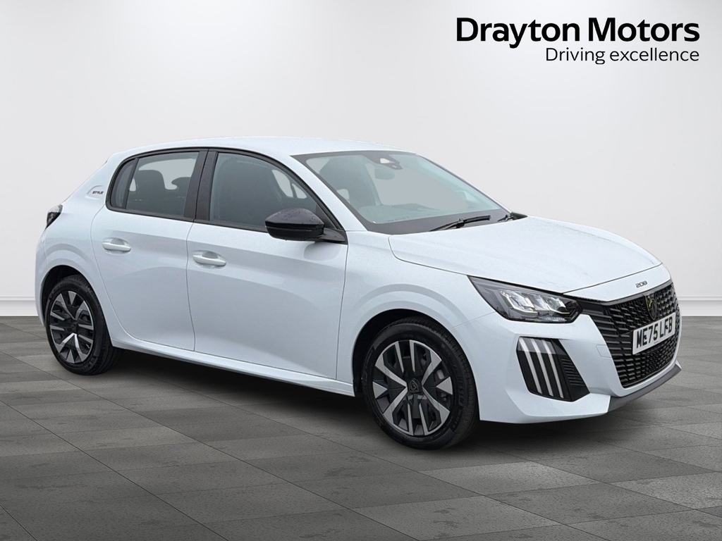 Peugeot 208 1.2 Puretech Style Hatchback White