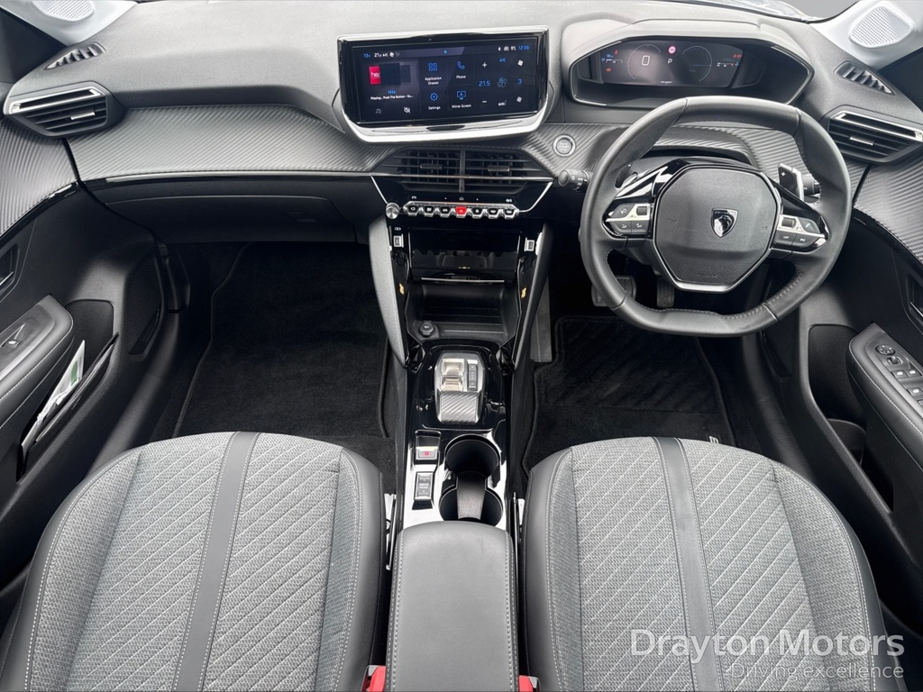 Peugeot 208 1.2 Hybrid Allure Hatchback Hybrid E Ds MC74ZHJ Grey #2