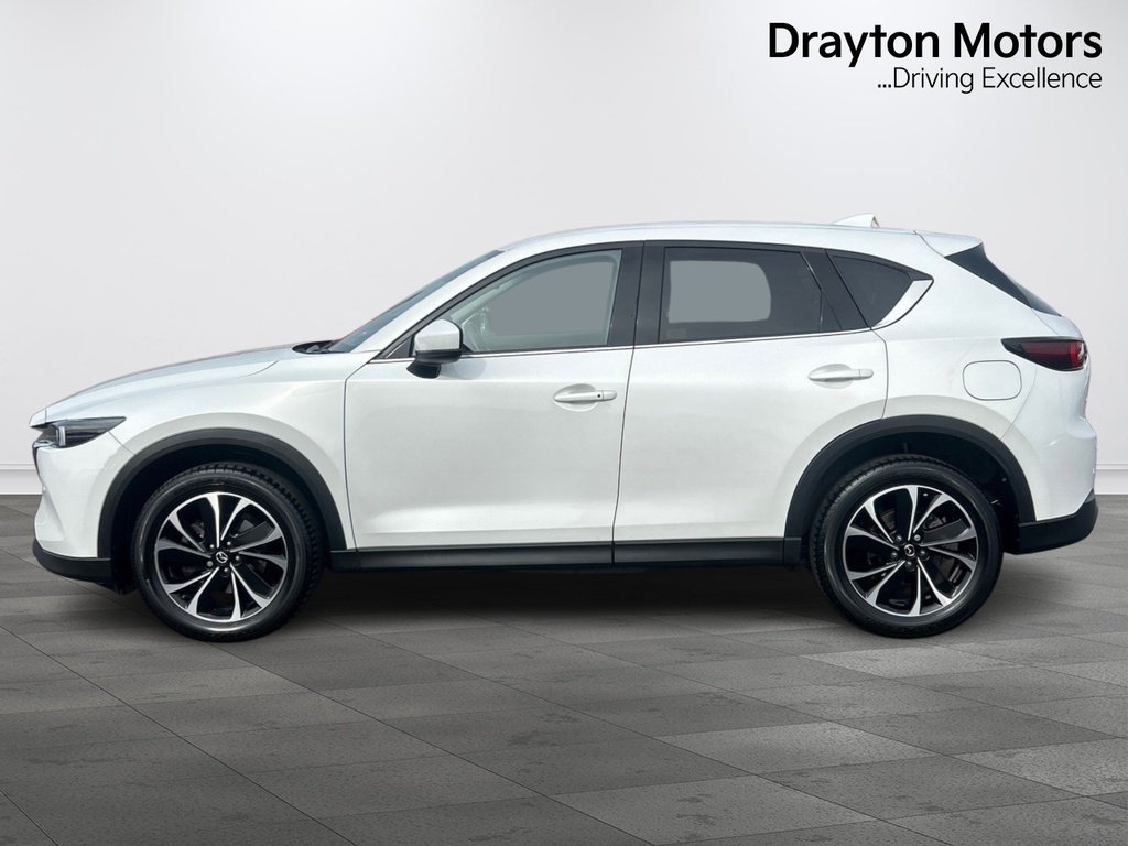 Mazda CX-5 2.2 Skyactiv D Exclusive Line Suv AK73UVZ White #5