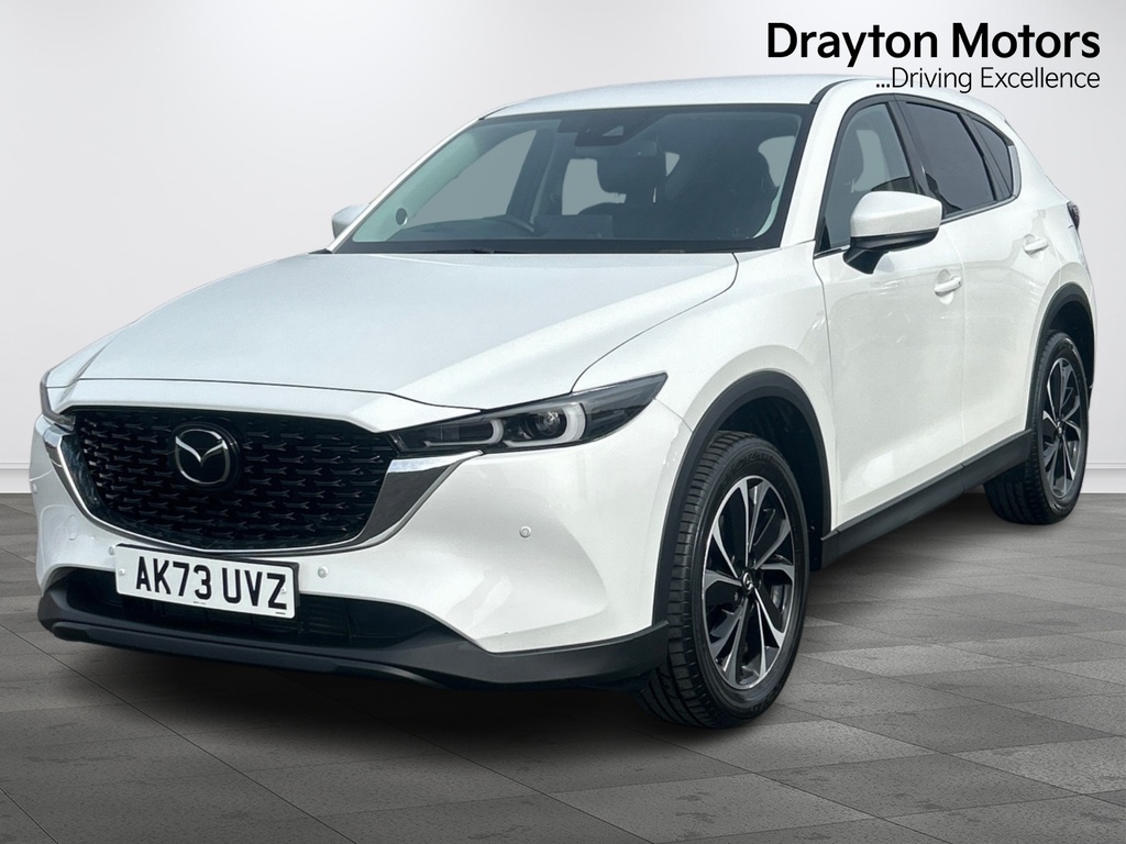 Mazda CX-5 2.2 Skyactiv D Exclusive Line Suv AK73UVZ White #4