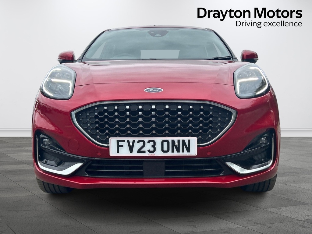 Ford Puma 1.0T Ecoboost Mhev St Line Vignale Suv FV23ONN Red #3