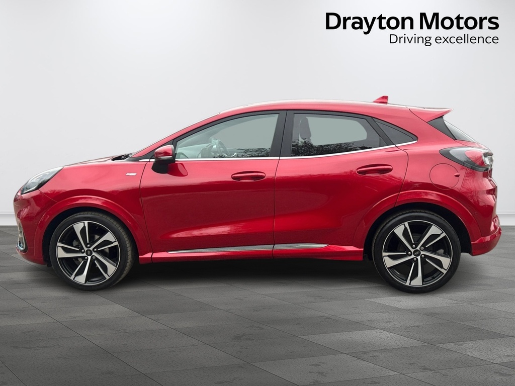 Ford Puma 1.0T Ecoboost Mhev St Line Vignale Suv FV23ONN Red #5