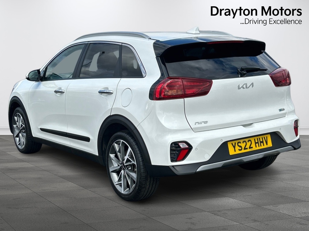 Kia Niro 1.6 Gdi 3 Suv Hybrid Dct White #6