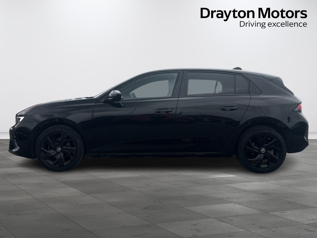 Vauxhall Astra 1.2 Turbo Gs Hatchback ML23WLW Black #5