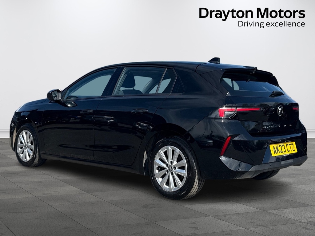 Vauxhall Astra 1.2 Turbo Design Hatchback AK23CTZ Black #6