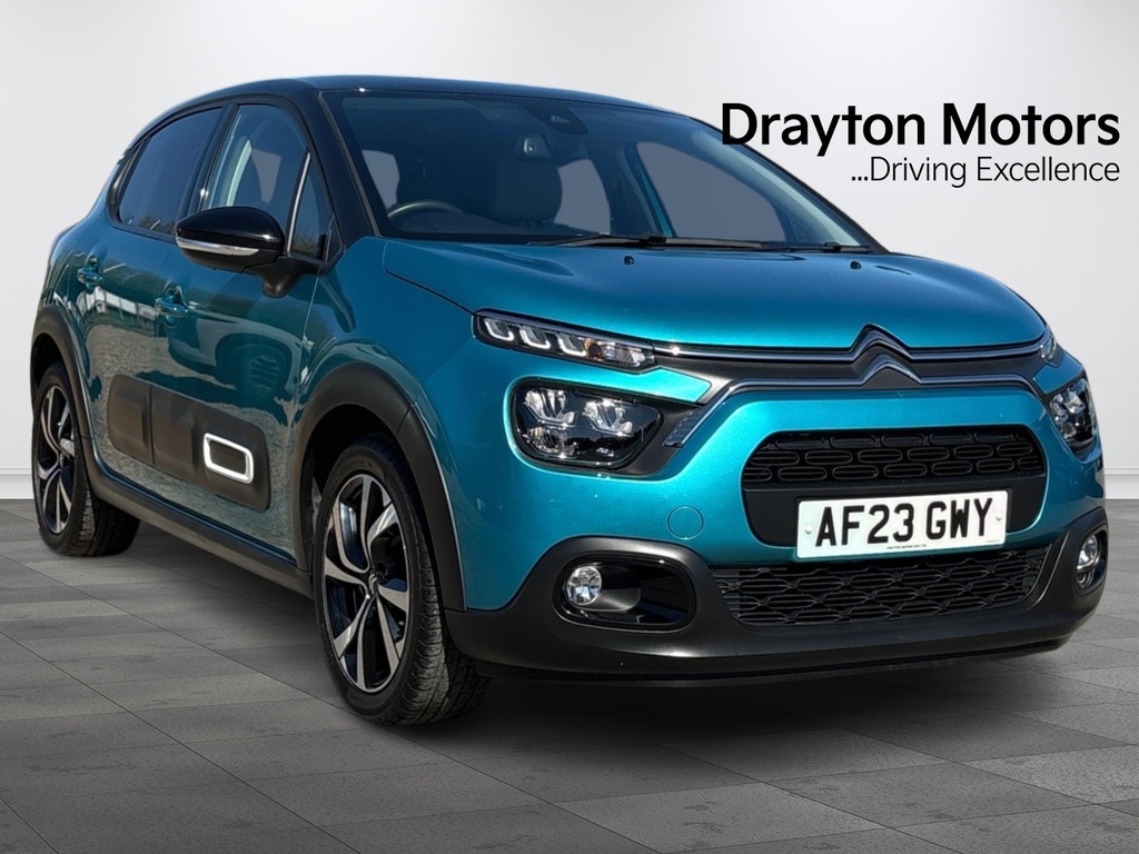 Citroen C3 1.2 Puretech Shine Plus Hatchback Eat6 Blue