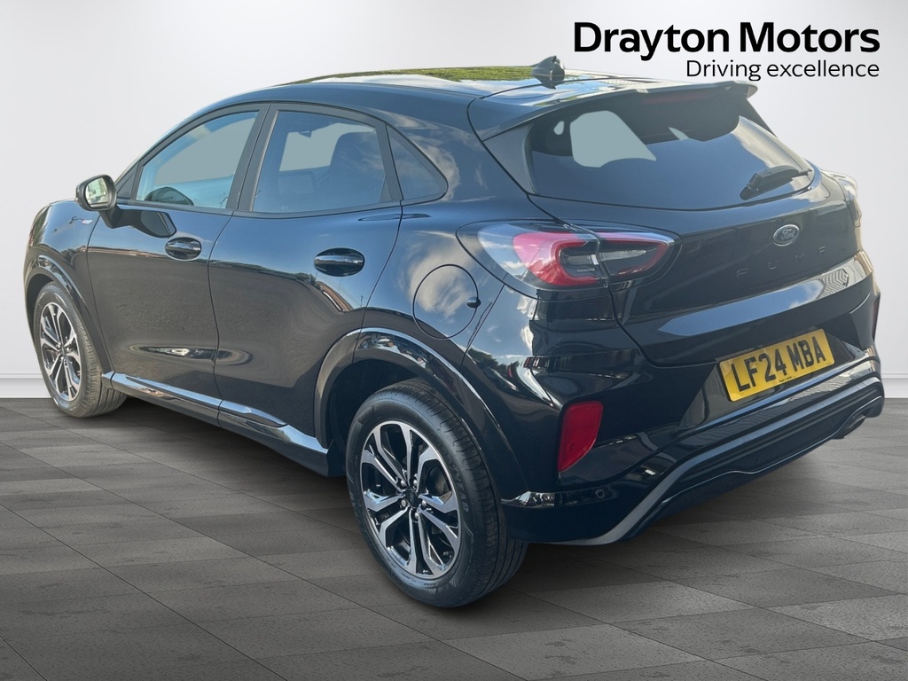 Ford Puma 1.0T Ecoboost Mhev St Line Suv Hybrid D LF24MBA Black #6