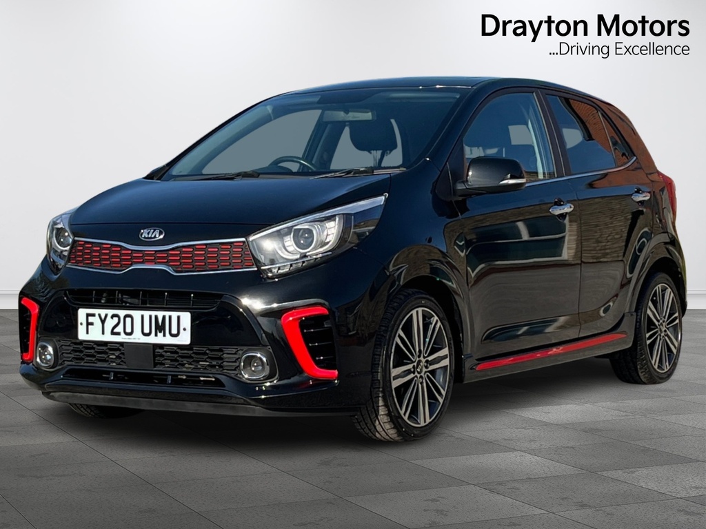 Kia Picanto 1.25 Gt Line S Hatchback Black #4
