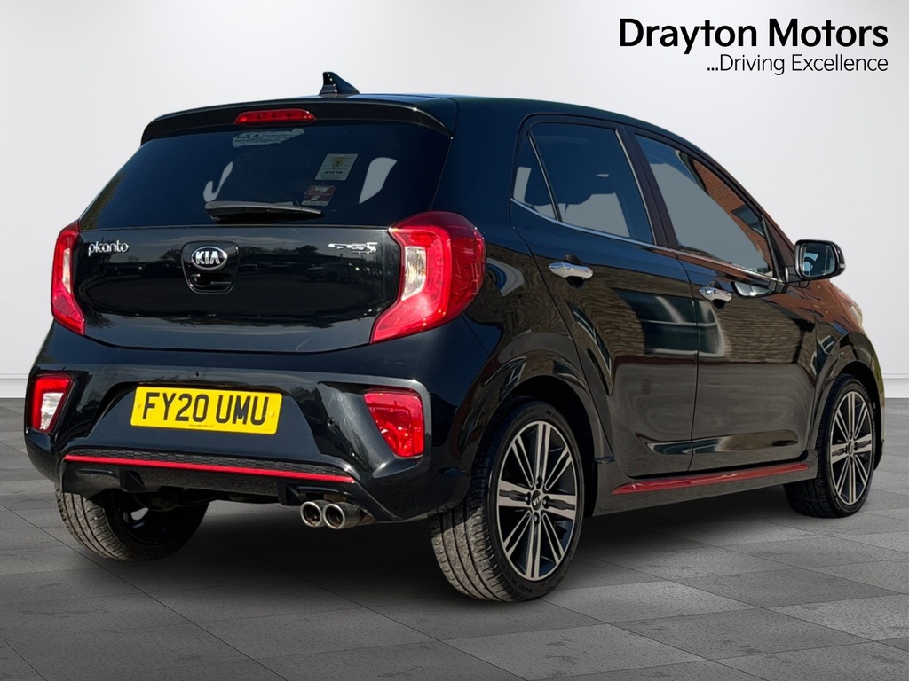Kia Picanto 1.25 Gt Line S Hatchback Black #6