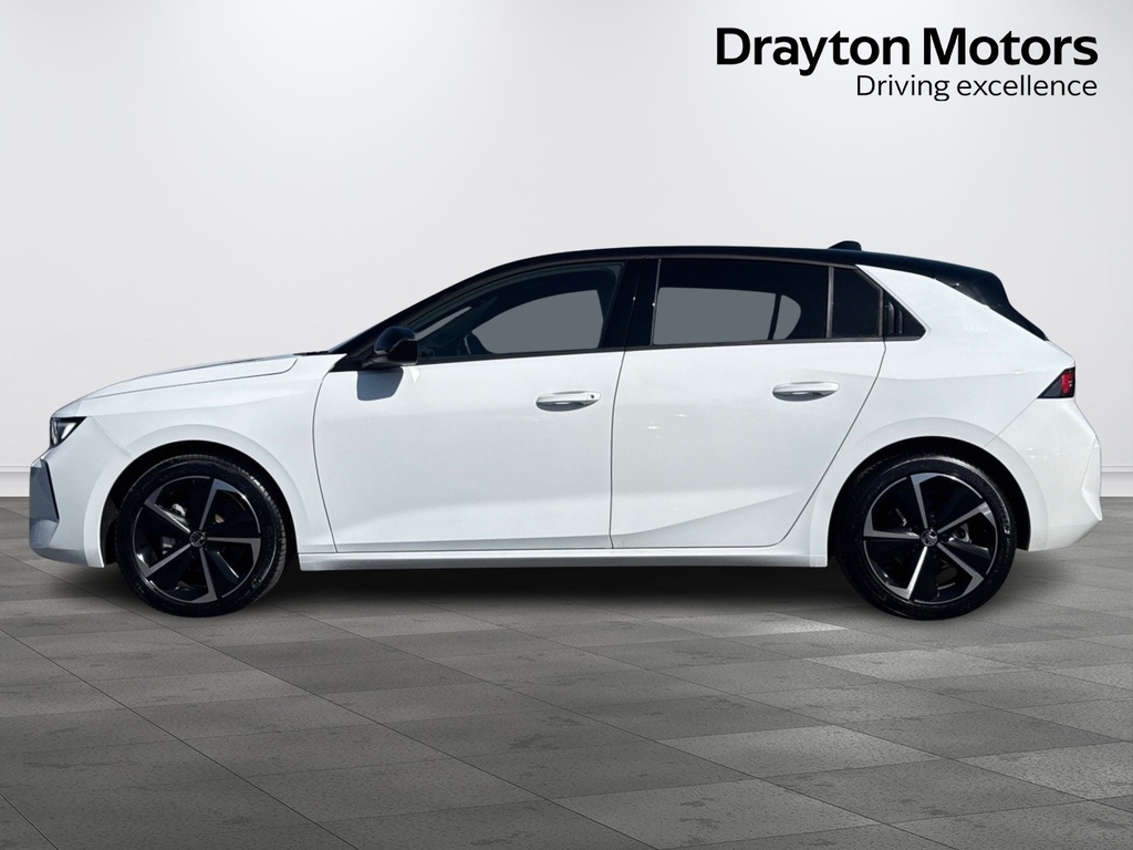 Vauxhall Astra 1.2 Turbo Griffin Hatchback MT26WVF White #5