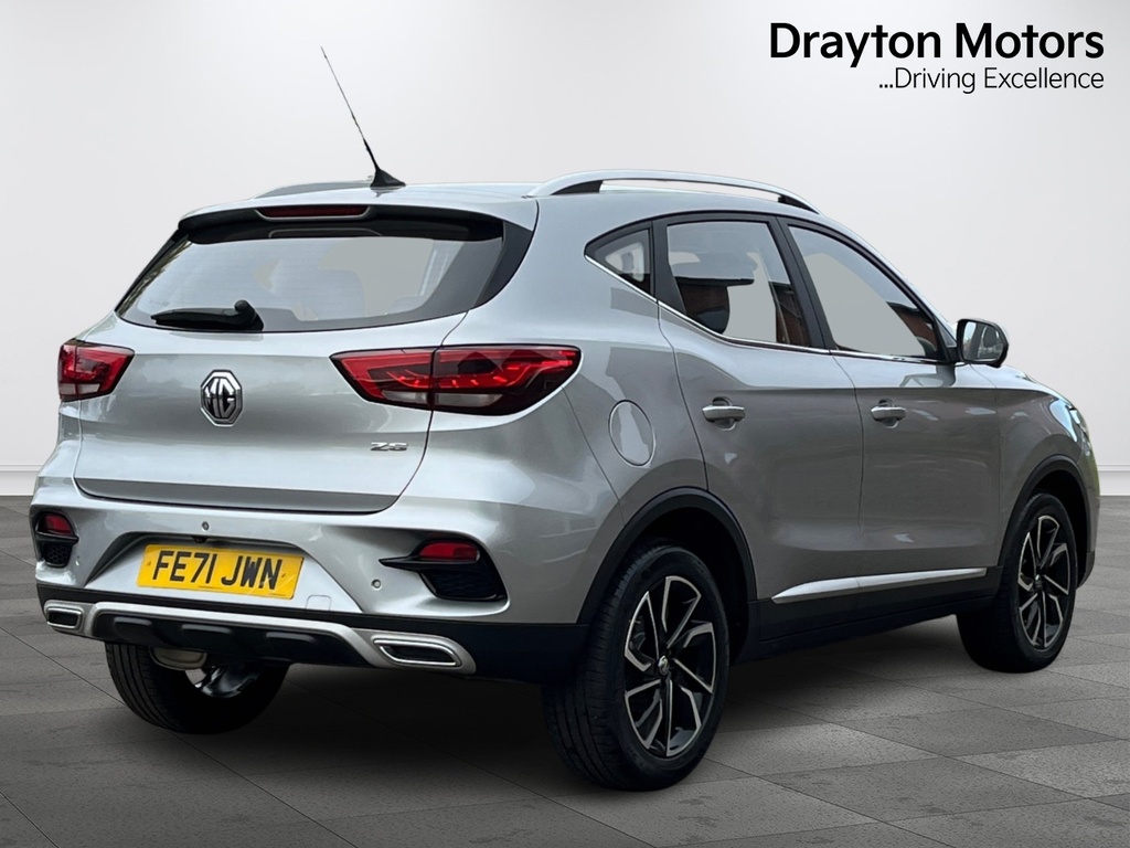 MG ZS 1.5 Vti Tech Exclusive Suv FE71JWN Silver #6