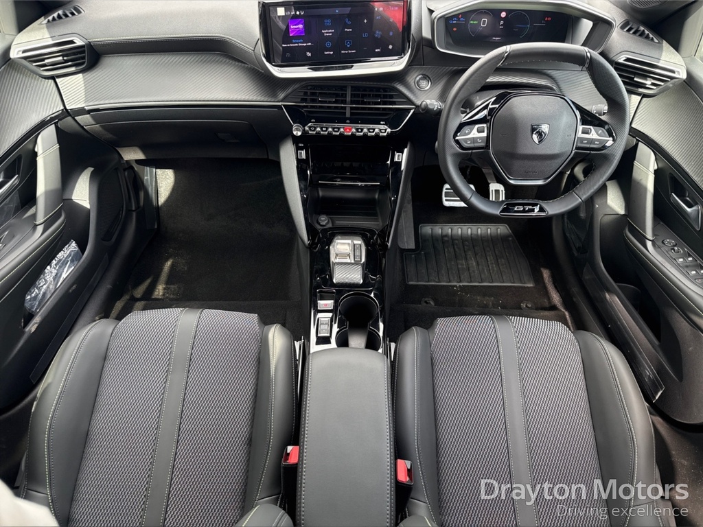 Peugeot e-208 50Kwh Gt Hatchback Blue #2