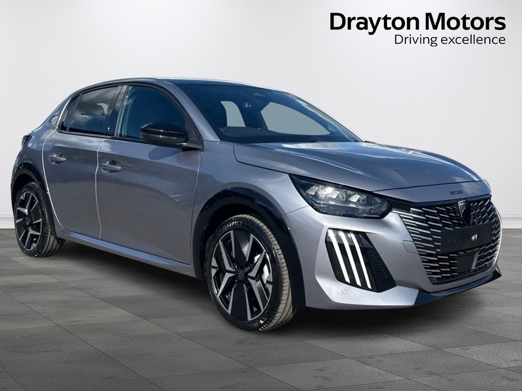 Peugeot e-208 50Kwh Gt Hatchback Grey