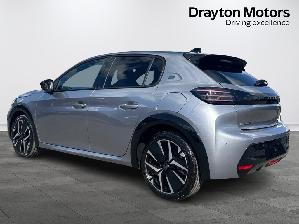 Peugeot e-208 50Kwh Gt Hatchback YY26JJZ Grey #6