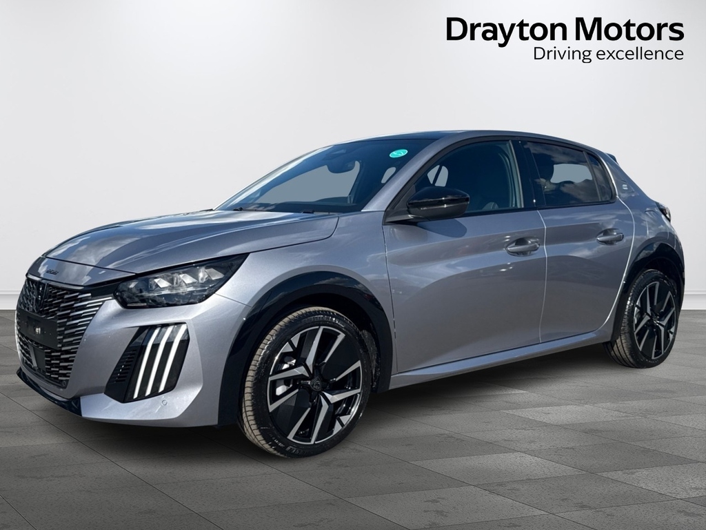 Peugeot e-208 50Kwh Gt Hatchback YY26JJZ Grey #4