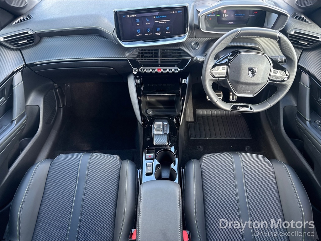 Peugeot e-208 50Kwh Gt Hatchback YY26JKE Grey #2