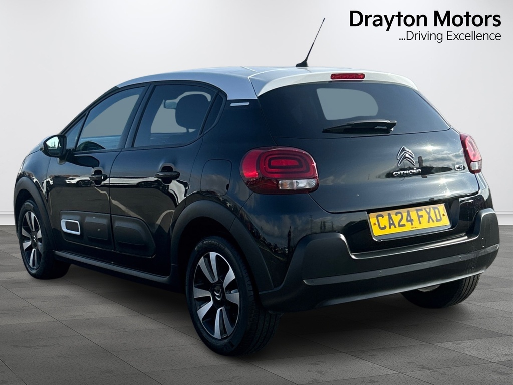 Citroen C3 1.2 Puretech Plus Hatchback CA24FXD Black #6