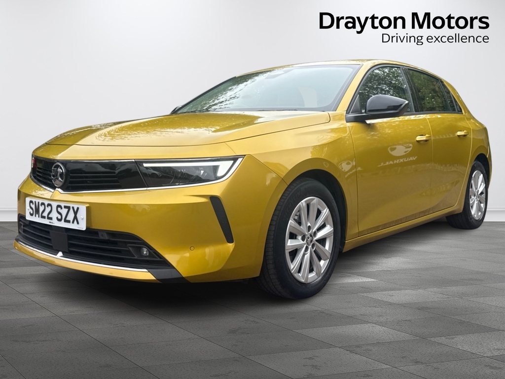 Vauxhall Astra 1.2 Turbo Design Hatchback SM22SZX Yellow #4