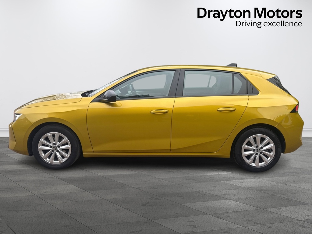 Vauxhall Astra 1.2 Turbo Design Hatchback SM22SZX Yellow #5
