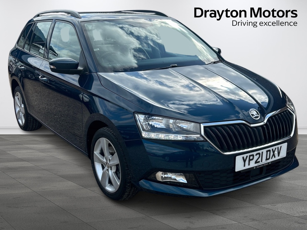 Skoda Fabia 1.0 Tsi Se L Estate Dsg Blue