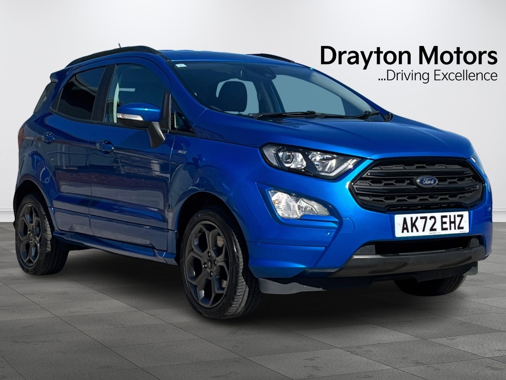 Ford Ecosport 1.0T Ecoboost Gpf St Line Suv Blue