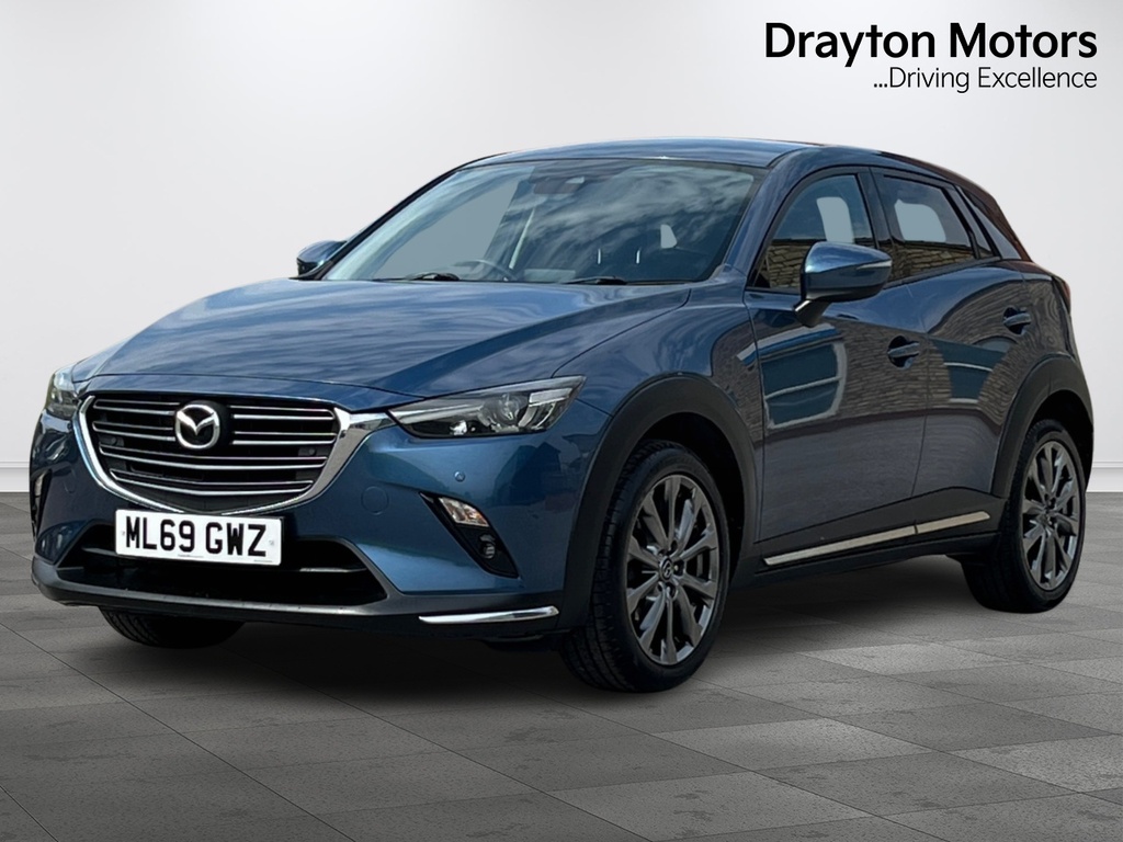 Mazda CX-3 2.0 Skyactiv G Sport Nav Plus Suv Manua ML69GWZ Blue #4
