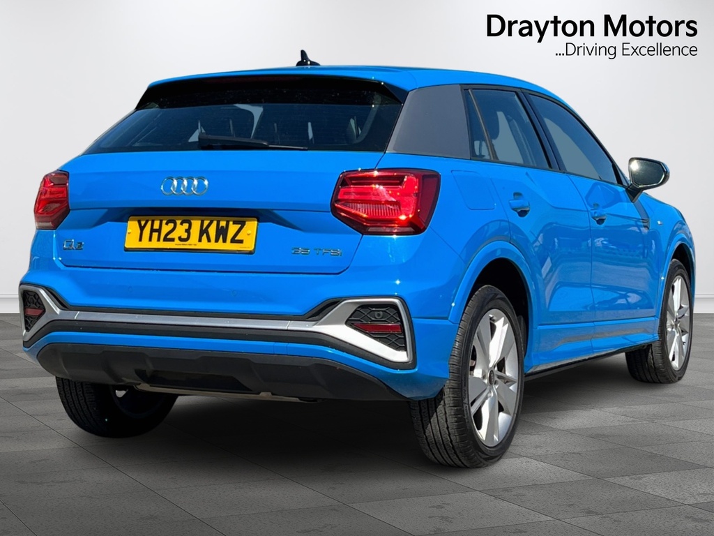 Audi Q2 1.5 Tfsi Cod 35 S Line Suv S Tronic YH23KWZ Blue #6