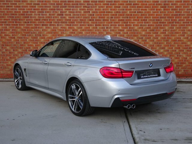 BMW 4 Series Gran Coupe 420D M Sport YL17EHZ Silver #5