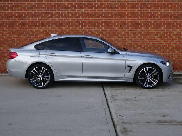 BMW 4 Series Gran Coupe 420D M Sport YL17EHZ Silver #2