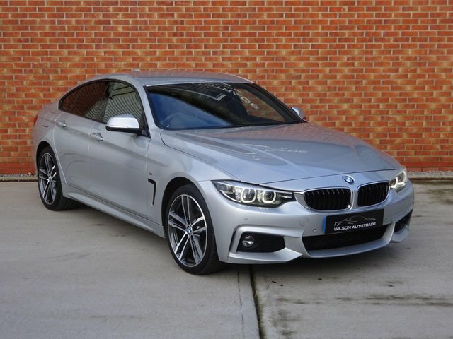 BMW 4 Series Gran Coupe 420D M Sport Silver