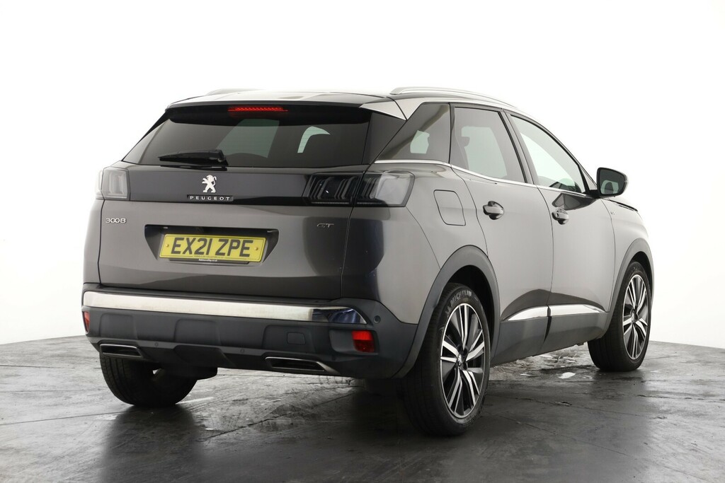 Peugeot 3008 1.6 Puretech 180 Gt Premium Eat8 Grey #3