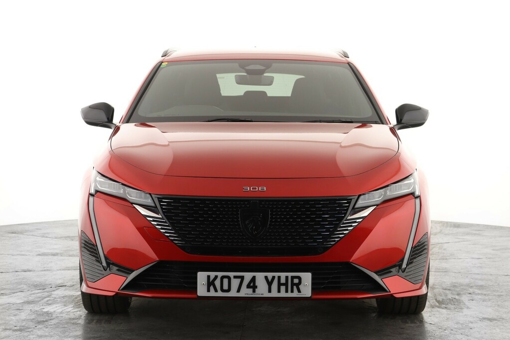 Peugeot 308 1.2 Hybrid 136 Gt E-dsc6 KO74YHR Red #5