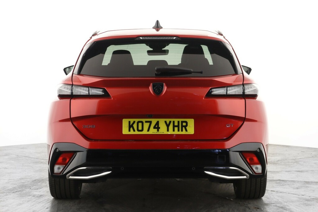 Peugeot 308 1.2 Hybrid 136 Gt E-dsc6 KO74YHR Red #2