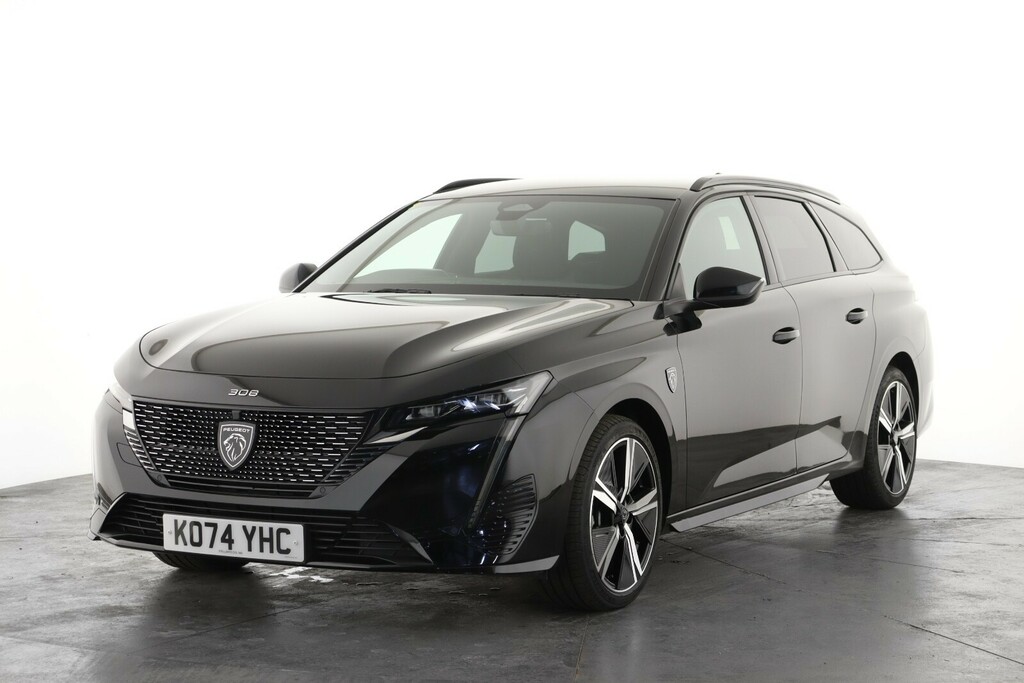 Peugeot 308 1.2 Hybrid 136 Gt E-dsc6 KO74YHC Black #6