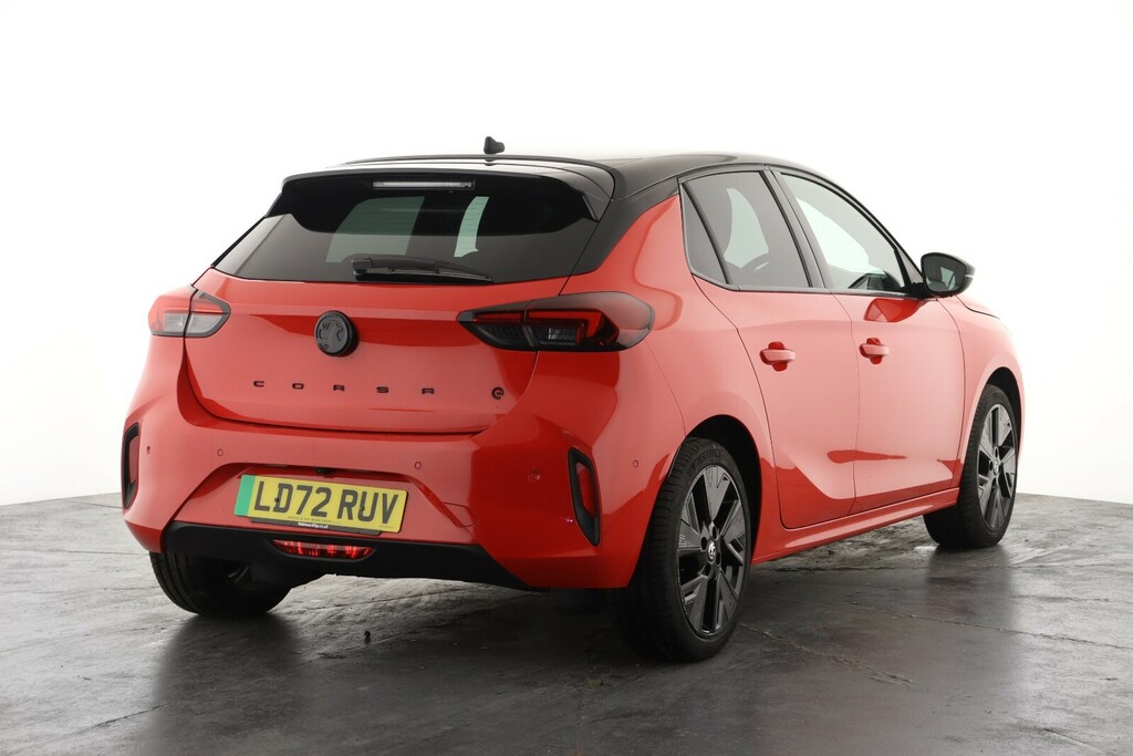 Vauxhall Corsa-e 100Kw Anniversary Edition 50Kwh 11Kwch LD72RUV Red #3