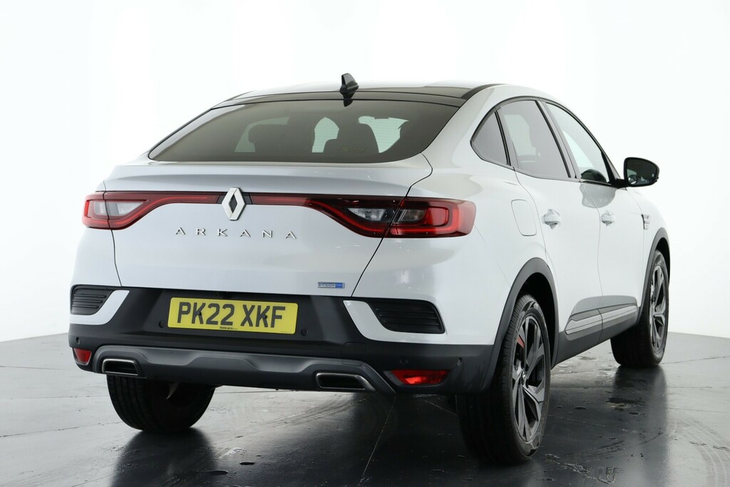 Renault Arkana 1.6 E-tech Hybrid 145 R.s. Line PK22XKF White #2