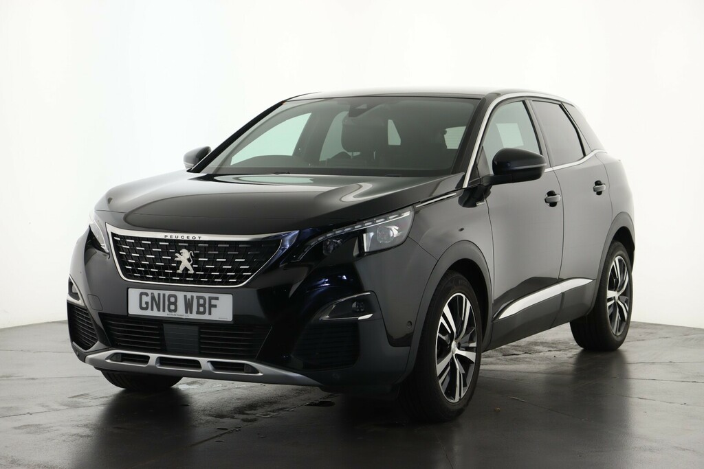 Peugeot 3008 1.5 Bluehdi Gt Line GN18WBF Black #6