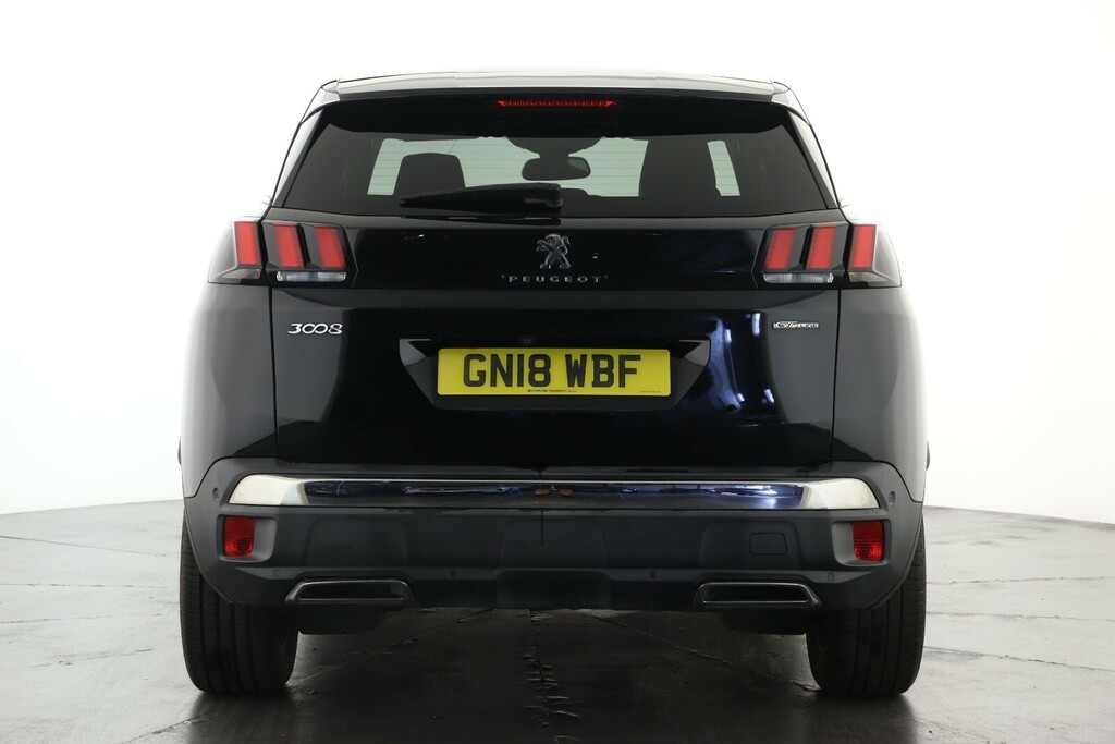 Peugeot 3008 1.5 Bluehdi Gt Line GN18WBF Black #2