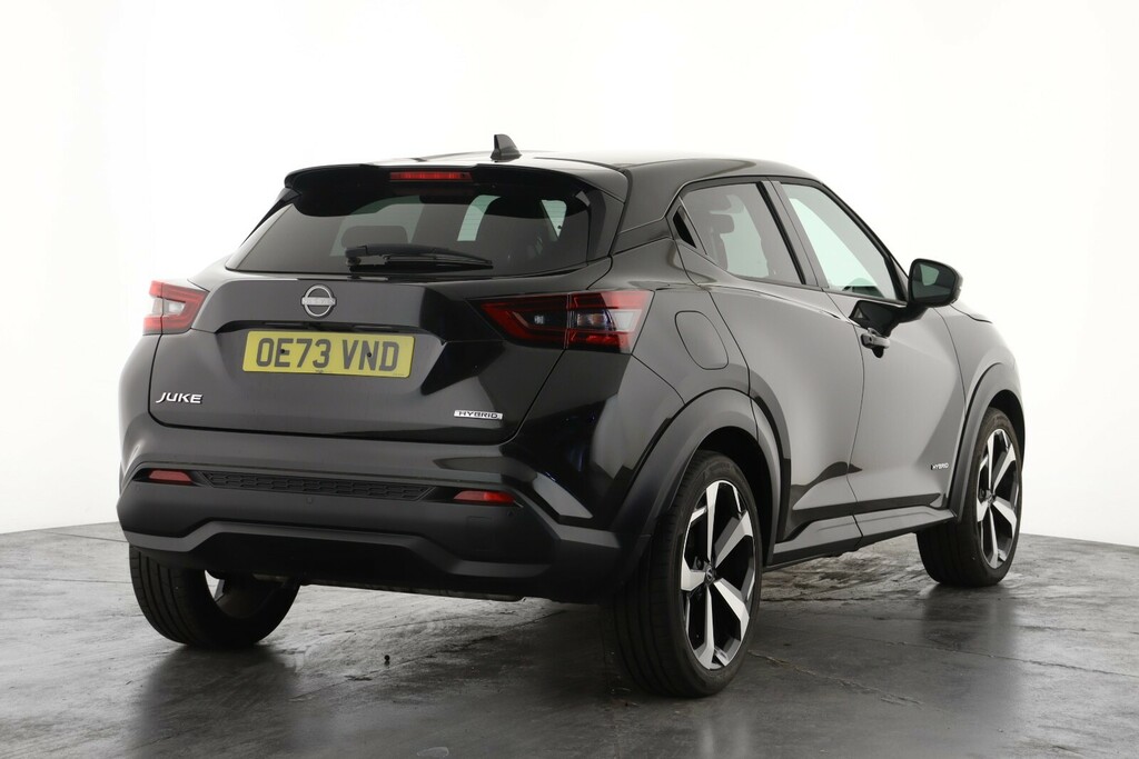 Nissan Juke 1.6 Hybrid Tekna OE73VND Black #3