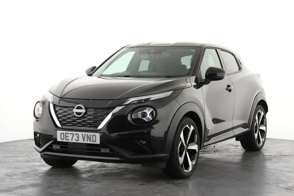 Nissan Juke 1.6 Hybrid Tekna OE73VND Black #6