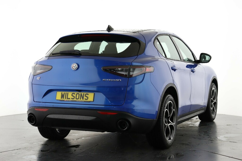 Alfa Romeo Stelvio 2.0 Turbo 280 Sprint Awd LJ26FNW Blue #3