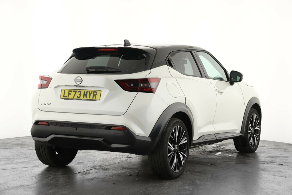 Nissan Juke 1.0 Dig-t 114 Tekna Dct LF73MYR White #3
