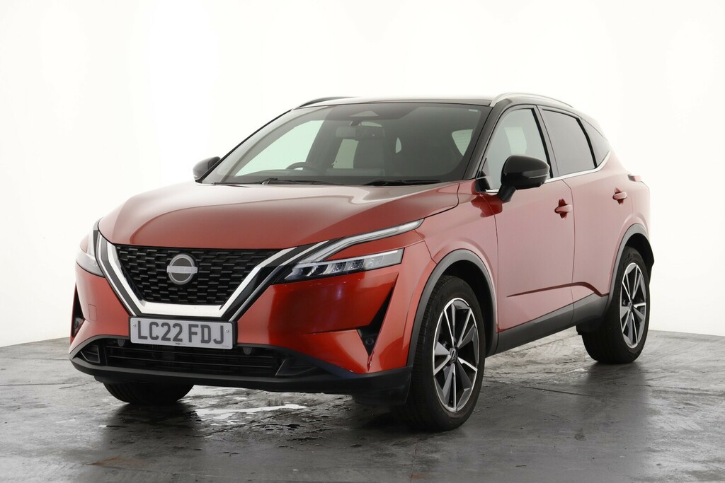 Nissan Qashqai 1.3 Dig-t Mh Tekna Red #6
