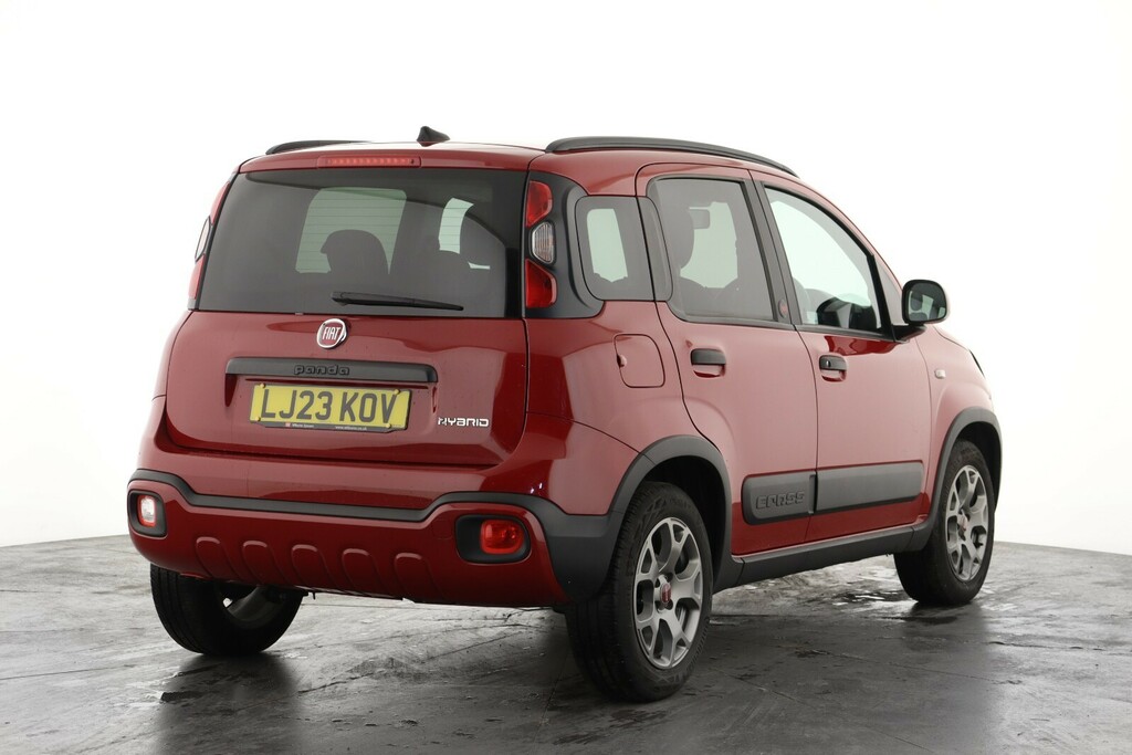 Fiat Panda 1.0 Mild Hybrid Red Touchscreen5 Seat LJ23KOV Red #2