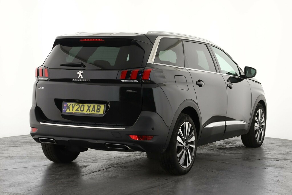 Peugeot 5008 1.6 Puretech 180 Gt Line Premium Eat8 Black #3