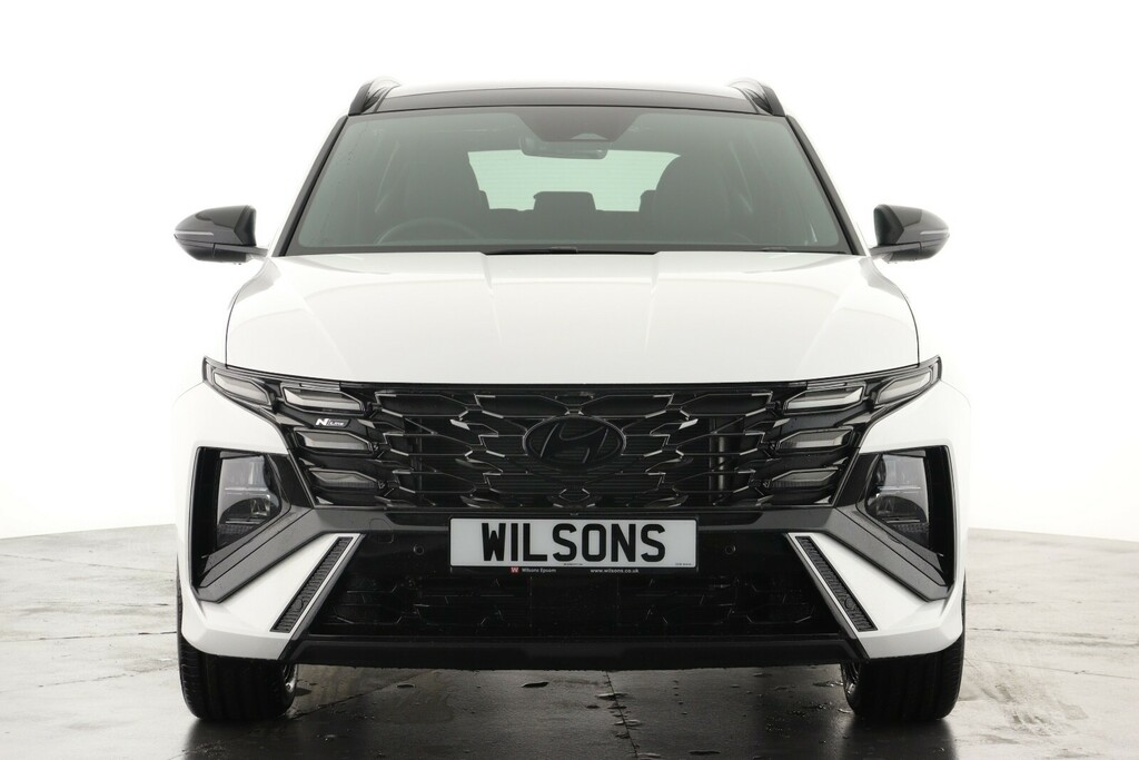 Hyundai Tucson 1.6T Hybrid N Line S LF75DDU White #4